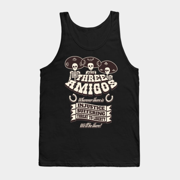 Los Tres Friends Tank Top by robotrobotROBOT